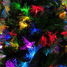 Made from pvc this pine garland provides a green background for the pretty colors. Rgb 28 Fiber Optic Flower Lights Garland 5m Luminaria Led String Fairy Lights For Christmas Party Home Decoration Light Topic Light Checkerlight Pockets Aliexpress