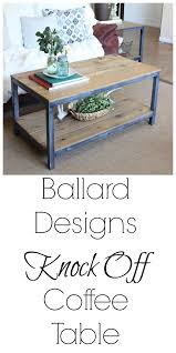 Последние твиты от ballard designs (@ballarddesigns). Ballard Designs Knock Off Coffee Table Curb To Refurb