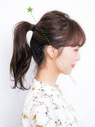 コツは 高さは 大人のポニーテールが すぐに完成する 15のやり方 美的 com ヘアアレンジ ポニーテール ポニーテール 簡単