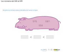 Resultado de imagen de numeros del 500 al 599