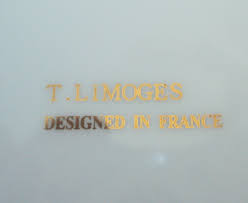 A very strong export tradition, a two century old creativity enable royal limoges to market one of the most thorough and prestigious collections guaranteed 'made and decorated in limoges'. Solved T Limoges Mark Designed In France The Ebay Community
