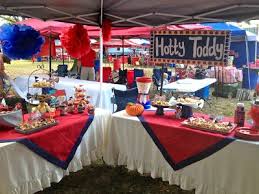 I Love The Grove Gal S Tailgate Party Such Cute Decorations And Foods Tailgate Decorations Football Tailgate Party Ole Miss Tailgating