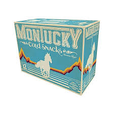 Montucky cold snacks are the exact opposite of ketchup on a steak. Montucky Cold Snacks 12pkc 12 Oz Light Lager Bevmo