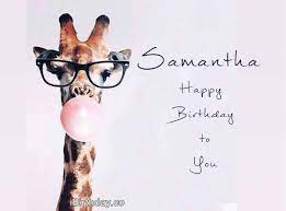 Happy Birthday Samatha Memes Wishes And Quotes