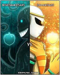You end up at the large apple tree on the hill, just before 'they' get home too. Revolvius Realm Dream Sans And Nightmare Sans By