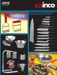 This sharpener has two spring action arms which work to sharpen even the dullest of blades. Winco Full Catalog 2012 By Best Restaurant Supply Issuu