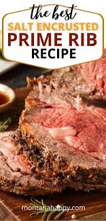 Once you've done this part, you'll turn off the oven to it's lowest temperature (usually 170 degrees f.) and let the prime rib remain in the . Best Salt Encrusted Prime Rib Recipe Artofit