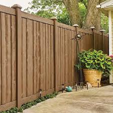 Vinyl fence requires significantly less maintenance than traditional wood fencing. Bufftech Sherwood Vinyl Fence Panels Hoover Fence Co