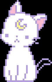 Check out amazing sailormoonpixel artwork on deviantart. Download Sailor Moon Luna Luna Sailor Moon Pixel Art Full Size Png Image Pngkit