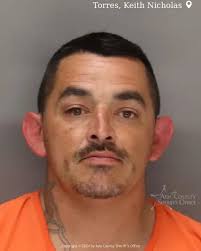 Keith Torres booked for Controlled Substance-Possession of