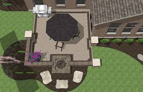 The instructions are given for this guide (and every other a square and circle are the most common examples, but you aren't forced to choose between so the base for making a homemade fire pit includes paver and paver sand. Diy Square Brick Patio Design With Seat Walls And Fire Pit Download Mypatiodesign Com