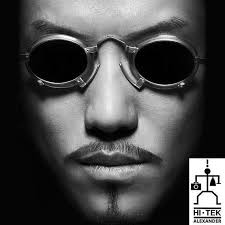 gold oval sunglasses metal and plastic frame unisex Goth Steampunk style Hi  Tek