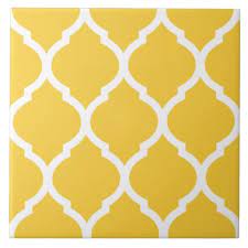Mosaic tiles wall tiles encaustic tile tiles texture stone flooring classic collection mellow yellow tile patterns arabesque. Yellow Moroccan Quatrefoil Patterned Ceramic Tile Quatrefoil Pattern Ceramic Tiles Moroccan Design