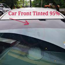 Harga cermin kereta bagi perlindungan tambahan ini adalah berbeza dengan harga insurans kereta. Sc438 Tinted Cermin Depan Belakang Kereta Car Windscreen Black Sticker Tint Tinter Front Rear 150cmx19cm 95 Hitam Gelap Auto Accessories On Carousell