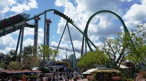 The hulk ride is a super roller coaster that launches you out like a cannon and then drops you more than 100 feet — multiple times. The Incredible Hulk Coaster At Universal S Islands Of Adventure