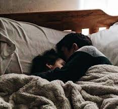 It shows that a couple is madly in love with each other and craves each other all the time. Sleep Cute Cuddling Couple Goals Novocom Top