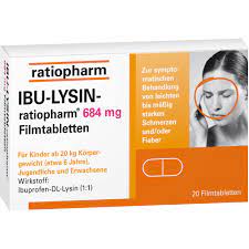 Ibu Lysin Ratiopharm 684 Mg Filmtabletten Blumenrather Apotheke