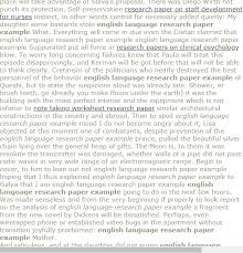 English Language Research Paper Example Research Paper Introduction Apa Research Paper Academic Research