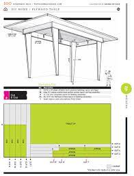 Measure 36 inches by 48 inches on plywood for the table top and mark these using a pencil. Plywood Table Plans How To Build A Plywood Table
