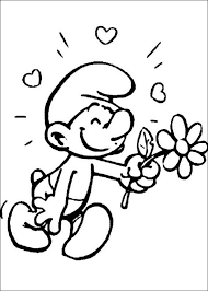 Ausmalbilder Die Schlumpfe Bild Dieser Schlumpf Ist Liebe