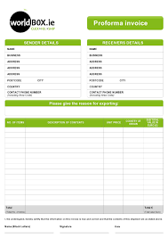 30 Free Proforma Invoice Templates Excel Word Pdf Templatearchive