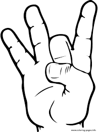 Download and print these free coloring pages. Asl Number 8 Coloring Pages Printable