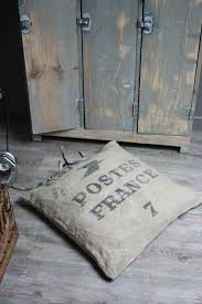 Dormir Chez Ninon Coussin En Toile De Jute Coussin Ninon