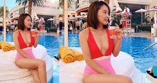She is currently signed to shaw brothers management. ç¶²æ°'å¿ƒå¿ƒçœ¼ é™³ç€…ç¾Žåœ‹æ‹‰æ–¯ç¶­åŠ æ–¯é¿ç‚Žigæ›¬æ€§æ„Ÿæ³³è¡£ç…§ 20200306 Showbiz æ˜Žå ±olç¶²