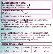 Liquid Melatonin 3mg