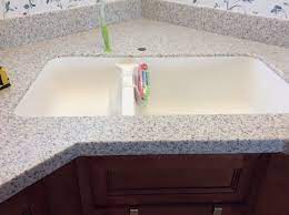 Average cost of granite countertops. My Kitchen Remodel With Lg Hi Macs Solid Surface In White Granite I Love The Sink Now Just Need To Do Something With T White Granite Kitchen Remodel Hi Macs