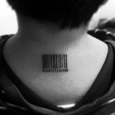 30 Barcode Tattoo Designs For Men Parallel Line Ink Ideas Barcode Tattoo Tattoo Designs Men Neck Tattoo