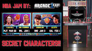 Nba 2k21 2kgod official roster update 05.21.21 playoffs edition (regular & no injuries) no need to use nba 2k21 tools 𝙒𝙝. Nba Jam Arcade 1up Secret Character Codes Youtube