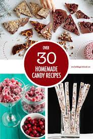 Put 4 cups of sugar, 1 cup of corn syrup, 1 cup of water, and 1/4 teaspoon of salt into the saucepan over medium high heat and stir the ingredients together until the sugar is melted. Over 30 Classic Homemade Candy Recipes You Can Make At Home Food Bloggers Of Canada