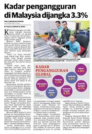 Bagi menyokong pengurangan pengangguran yang berlaku di malaysia pihak yang berkuasa hendaklah membuka lebih luas peluang pekerjaan untuk semua penduduk terutama bagi lepasan universiti. Dagangnews Com On Twitter Kadar Pengangguran Di Malaysia Dijangka 3 3 Https T Co Rmn55m9ec3