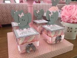 Cha De Bebe Caixinha De Acrilico Decorada Caixinha Acrilica Elefantinho Cha De Bebe Chas De Fraldas Com Elefante Cha De Bebe Elefante Menina Cha De Bebe