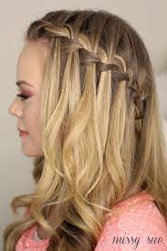 20 Must Try Hairstyles Tips Waterfall Braid Hairstyle Hair Styles Easy Hairstyles