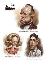 The Godfather By Amir Taqi Famous People Cartoon Toonpool Caricature Funny Caricatures Cartoon Faces