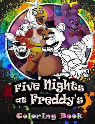 3d freddy five nights at freddy's coloring games' main goal is to develop five night freddy coloring games. Five Nights At Freddy S Coloring Book Fnaf Coloring Book With Unofficial High Quality Images For All Ages Garcia David Amazon De Bucher