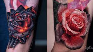 The history of black rose tattoo Rose Tattoos To Share With Your Sweetie Tattoo Ideas Artists And Models