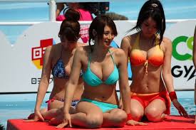 手島優らセクシービキニで水上障害物競争 アイドルオールスター水泳大会 写真集 vol 1 ライブドアニュース swimwear bikinis fashion