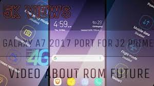 Funciona en el j2 prime ? Custom Rom For J2 Prime S9 Note7 Youtube