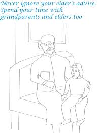 More than 600 free online coloring pages for kids: Etiquette For Kids In Home Coloring Page 21
