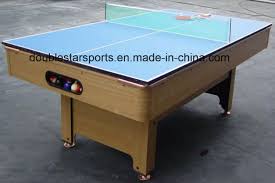 This combo table has tables for air hockey, table tennis. China Use In Game Room 2 In 1 Pool Billiard And Ping Pong Table China Pool Table And Billiard Table Price