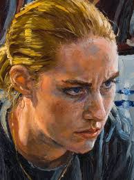 Wilfred Lang painter from China born in 1954 رسام من الصين ولد في سنة ١٩٥٤