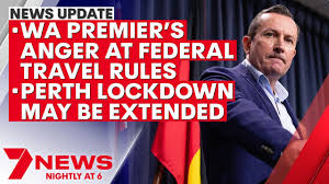 National bulletins are presented from seven's high definition studios in martin place, sydney, while flagship 6 pm bulletins are produced in sydney, melbourne, brisbane, adelaide, and perth city based studios. 7news Update April 26 Mcgowan Slams Federal Covid 19 Travel Rules As Perth Is Locked Down 7news Youtube