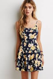Floral Print Skater Dress Dresses Summer Dresses Floral Dress Summer