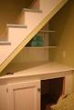 under stairs storage space and shelf ideas to maximize your