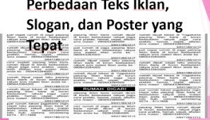 Iklan ini biasanya tayang di halaman media online memiliki banyak pengunjung. Mengidentifikasi Informasi Teks Iklan Slogan Poster Dengan Cara Mudah