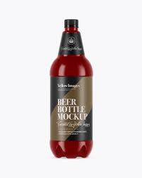 Glossy Pet Beer Bottle Mockup In Bottle Mockups On Yellow Images Object Mockups Bottle Mockup Mockup Psd Mockup Free Psd