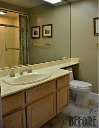 Charming Choices Transform A Typical 80s Bathroom Guest Bathroom Remodel Small Bathroom Makeover Guest Bathroom